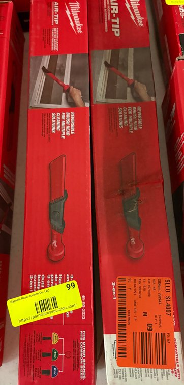 (2) Milwaukee AIR-TIP Accessories