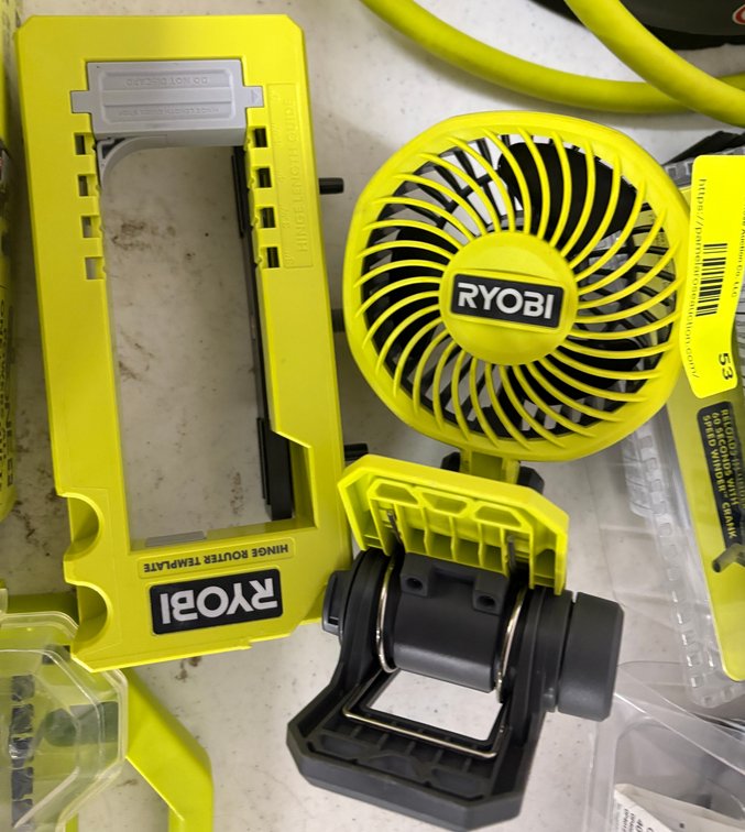 Clamp Fan & Router Template