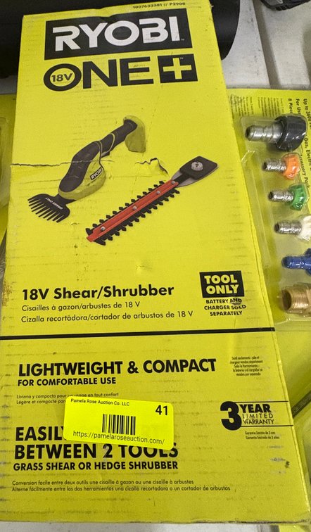 Ryobi 18V Shear/Shrubber
