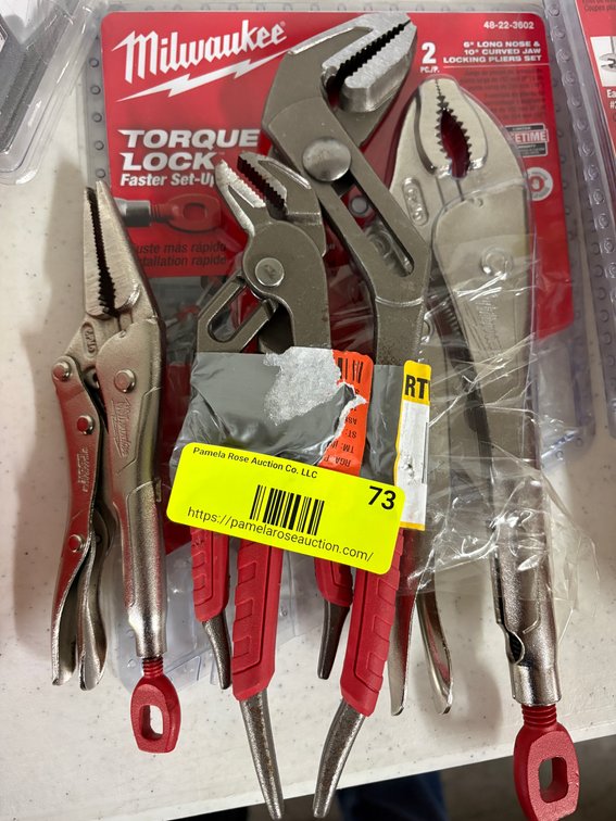 Locking and Groove Joint Pliers