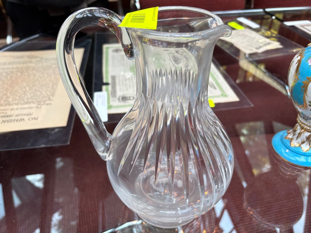 Zone 1-A- Baccarat Crystal Pitcher