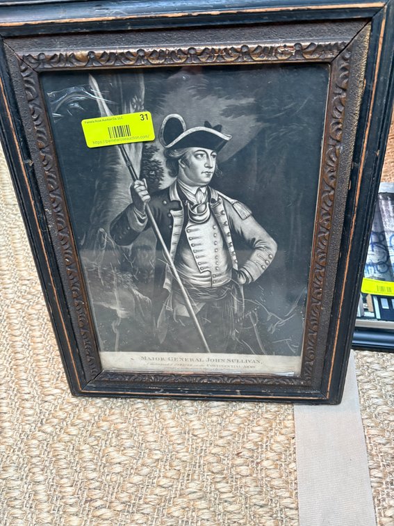 Zone 1-A- Major General John Sullivan Print