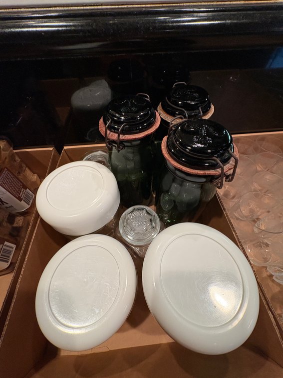 Zone 1-BK- Glass Jars and Canisters