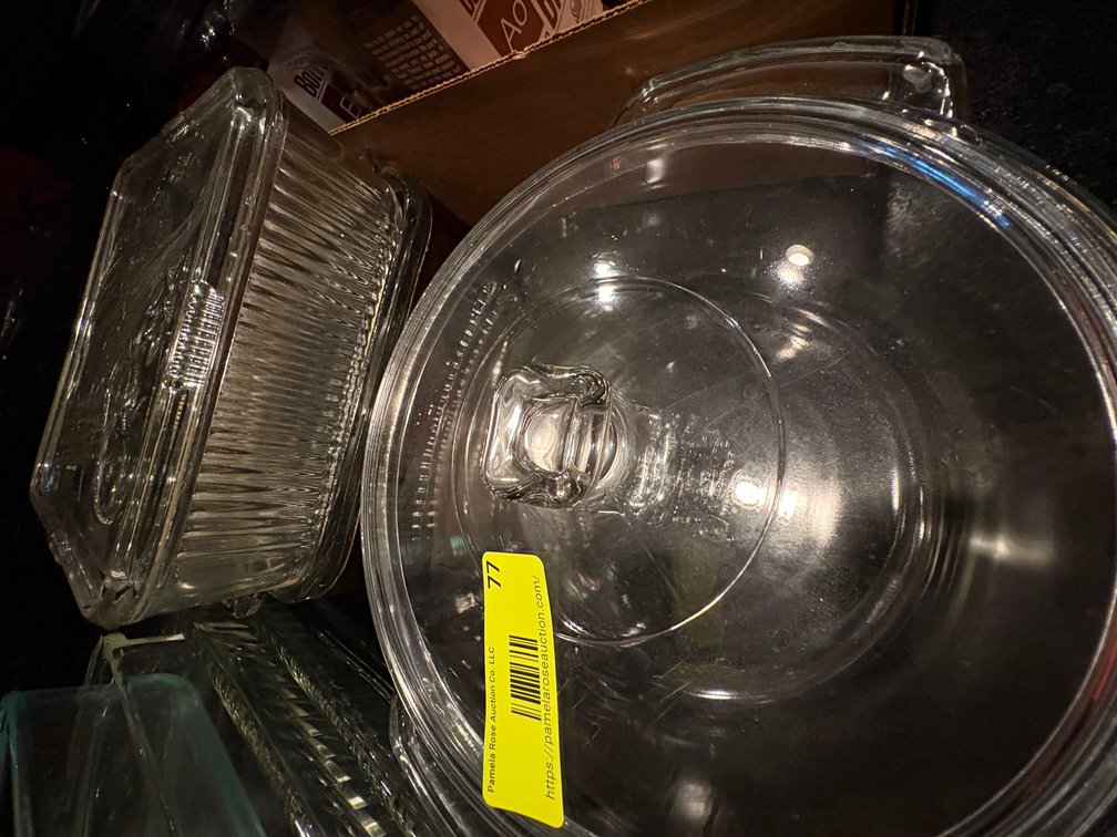 Zone 1-BK- Glass Baking and Storage Dishes