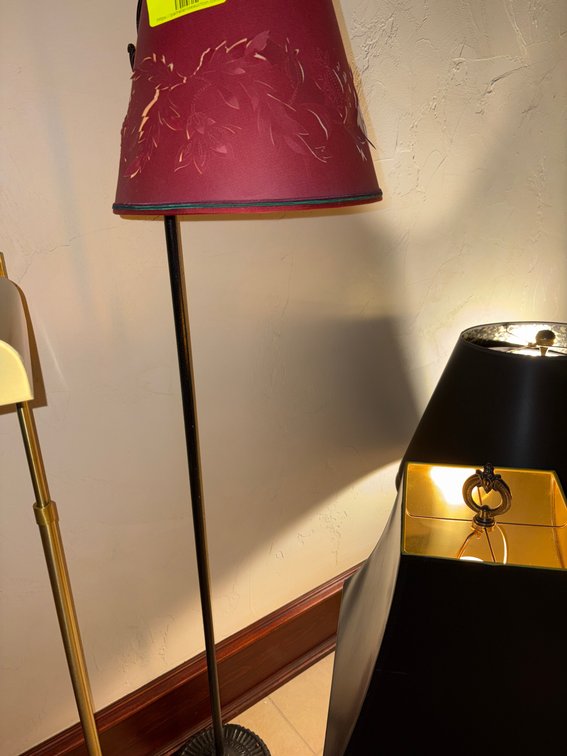 Zone 1-LR- Cast Iron Floor Lamp