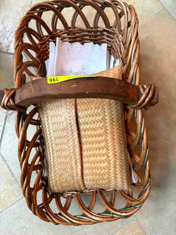 Zone 1-LR- Wicker Basket