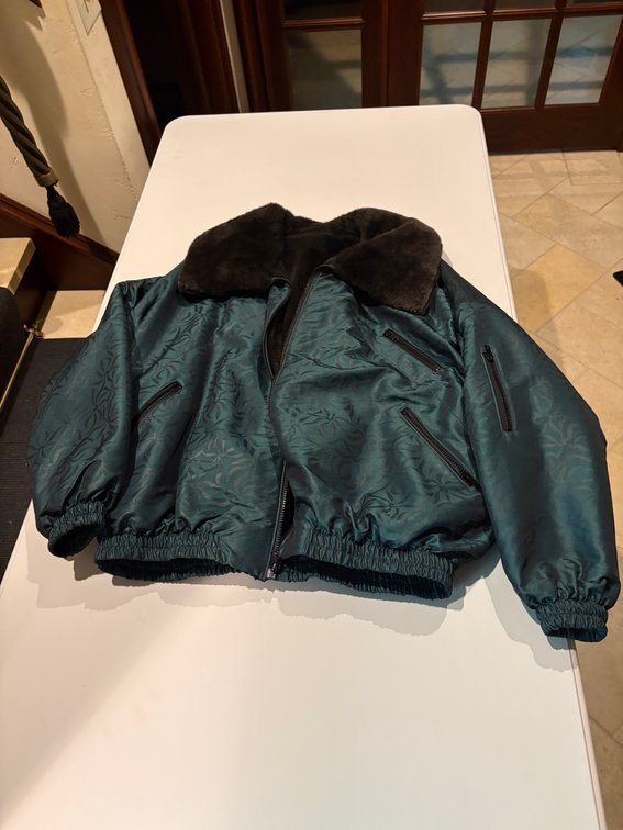 Zone 1-F- Reversible Fur Bomber Jacket