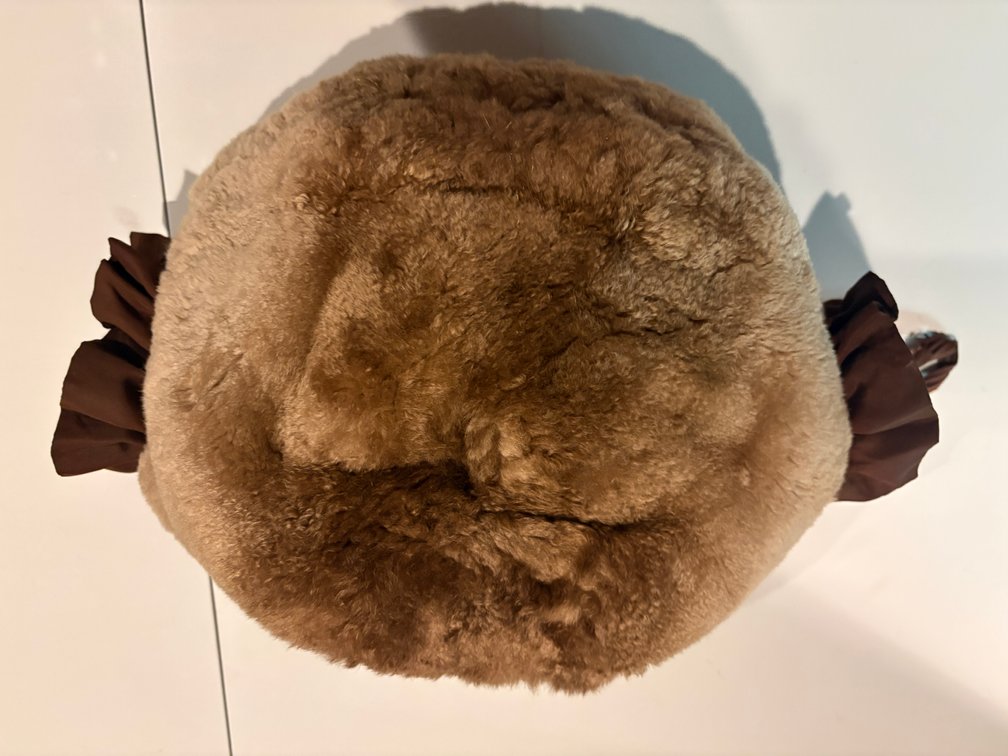 Zone 1-F- Brown Fur Hand Muff