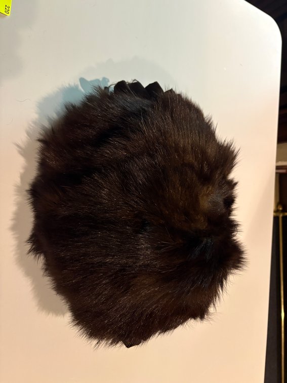 Zone 1-F- Dark Brown Fur Hat