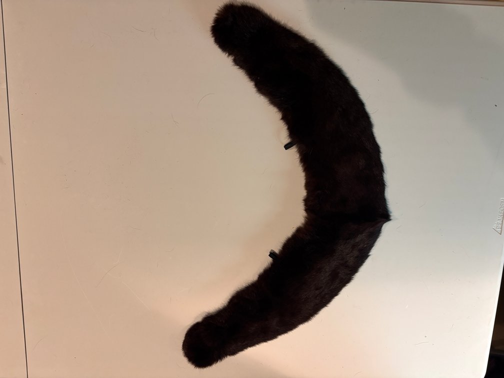 Zone 1-F- Dark Brown Fur Collar