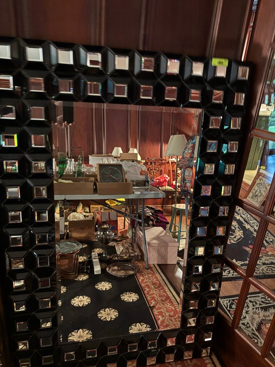 Zone 1-E- Geometric Wall Mirror