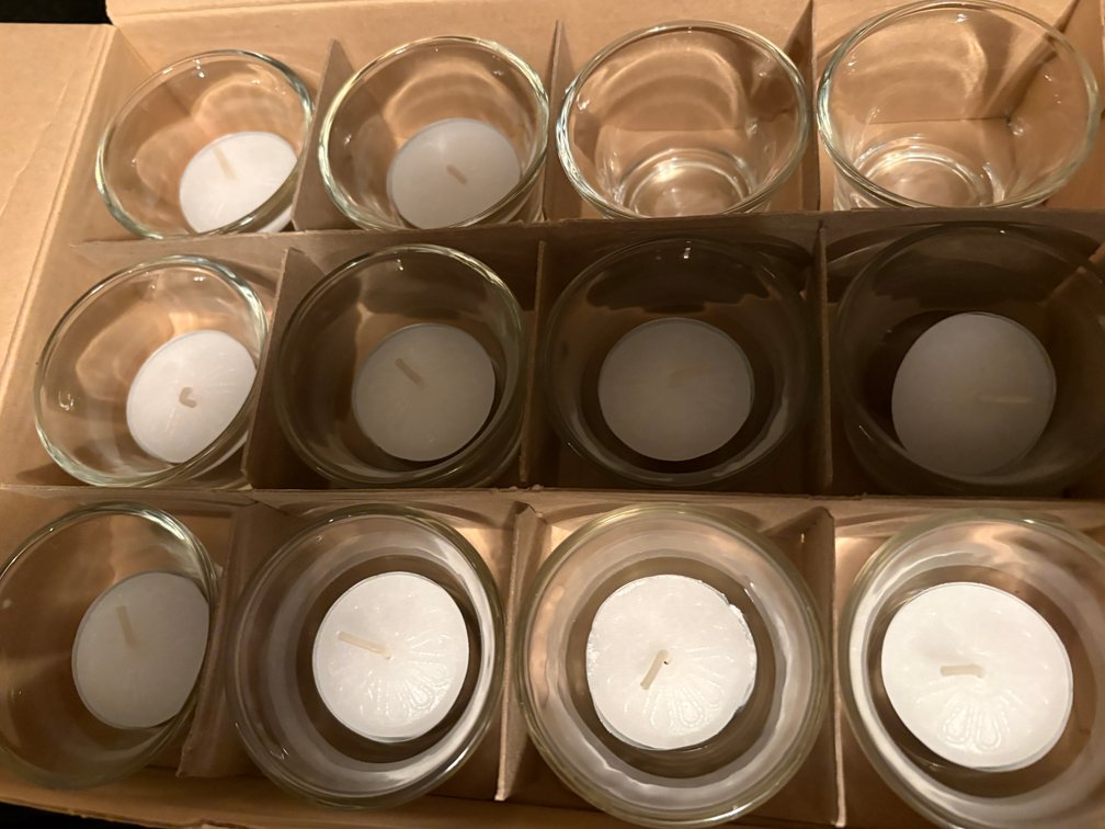 Zone 1-E- Glass Votive Candle Holders
