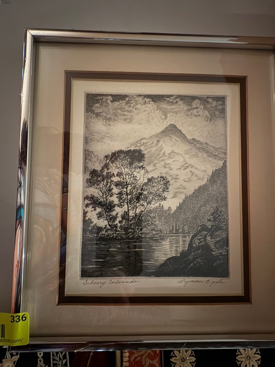 Zone 1-E- Lyman Byxbe Silvery Colorado Etching