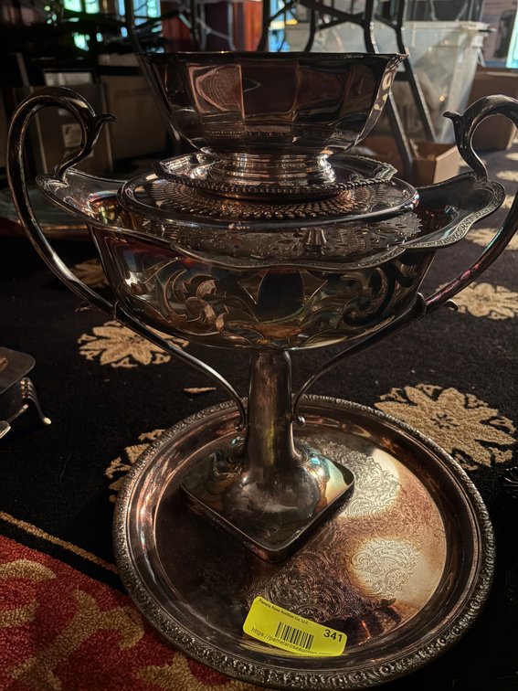 Zone 1-E- Silverplated Tableware