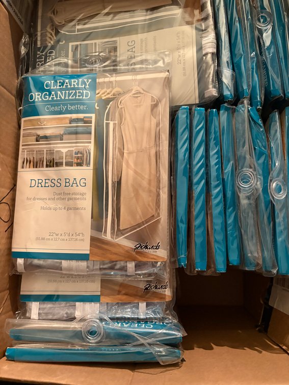 Zone 1-E- Organized Dress Bags