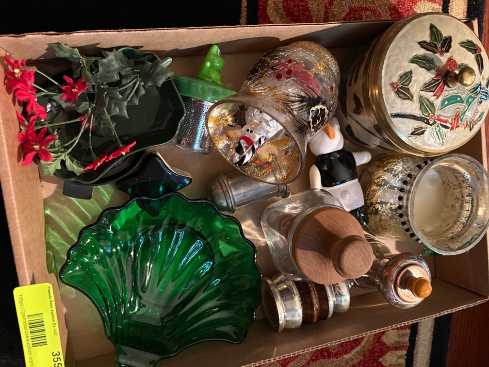 Zone 1-E- Glassware and Decor