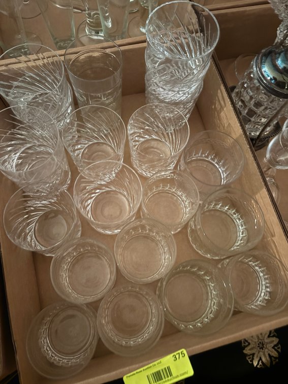 Zone 1-E- Royal Brierley Glasses