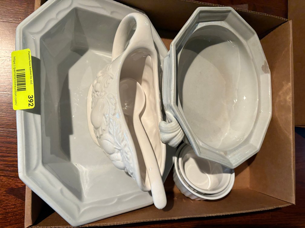 Zone 1-E- White Ceramic Serving Dishes