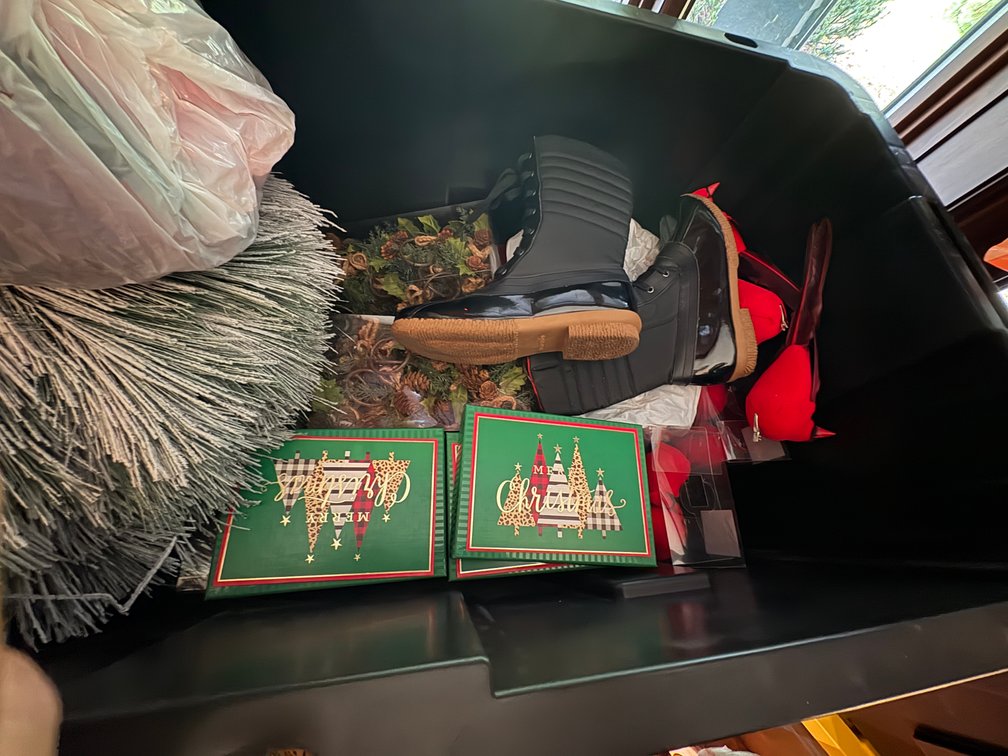 Zone 1-E- Christmas Decor & Tote