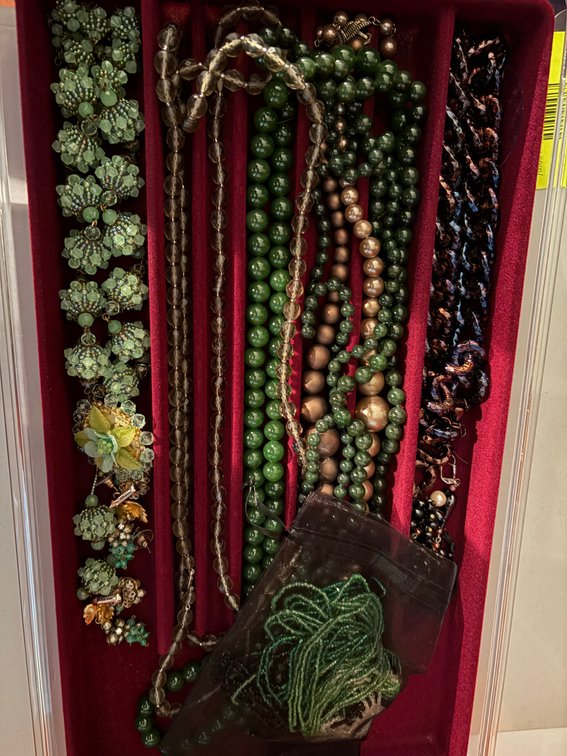 Zone 1-E- Costume Jewelry with Organizer Tray