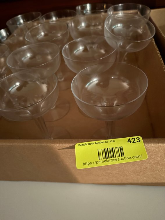 Zone 1-E- Glass Champagne Glasses