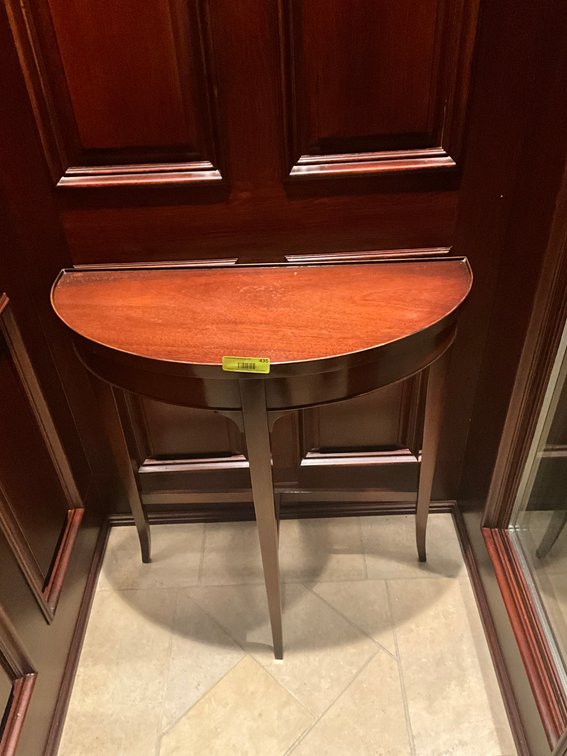 Zone 1-E- Imperial Demilune Console Table