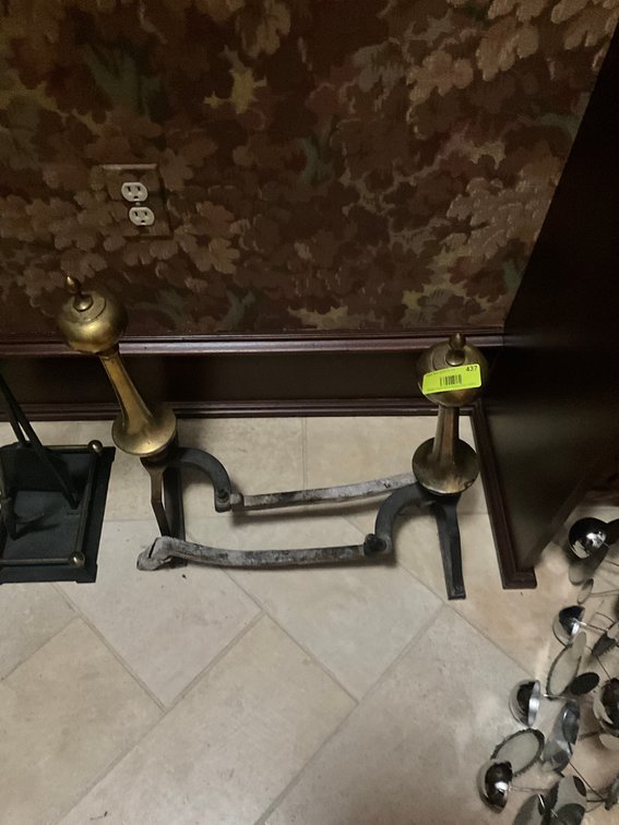 Zone 1-E- Andirons