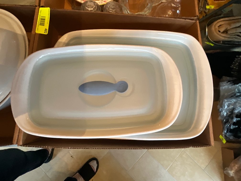 Zone 1-E- White Ceramic Bakeware
