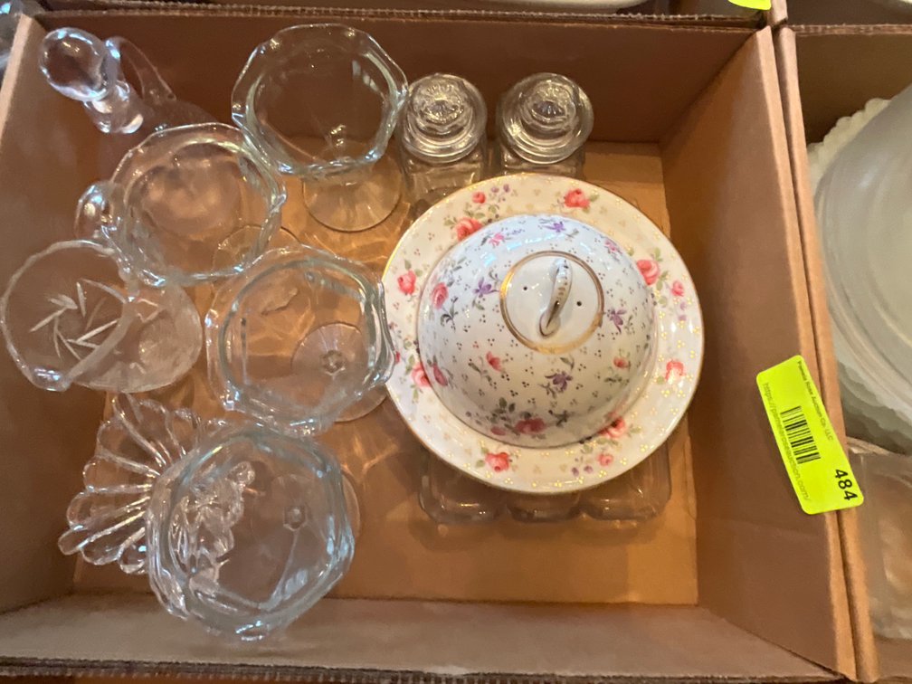Zone 1-E- Porcelain and Glass Tableware