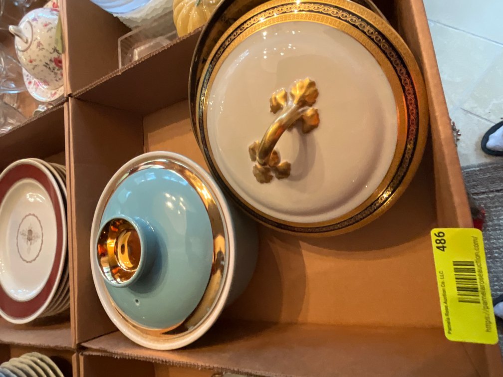 Zone 1-E- Covered Serving Dishes