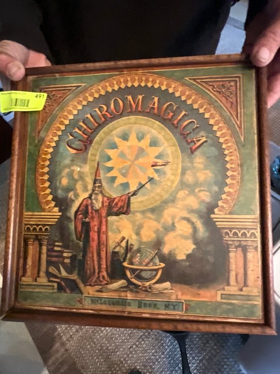 Zone 1-E- McLoughlin Bros. Chiromagica Game