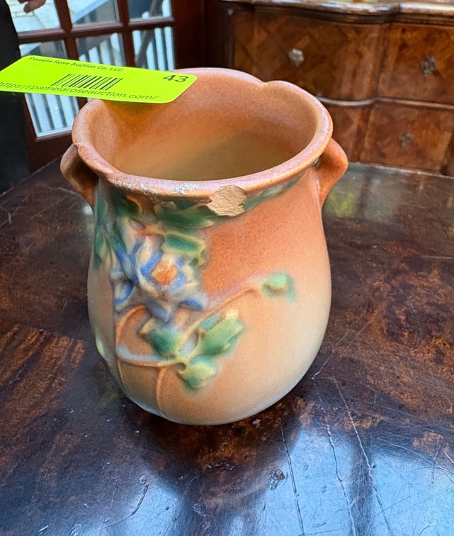 Zone 1-A- Roseville Art Pottery Vase