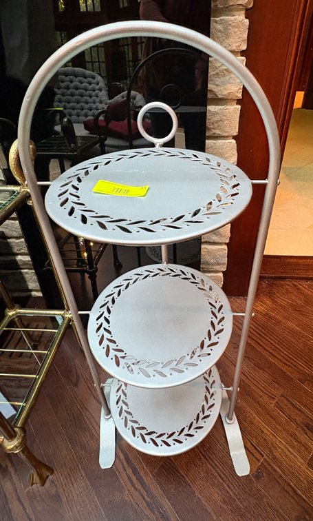 Zone 1-A- Three-Tier Metal Stand