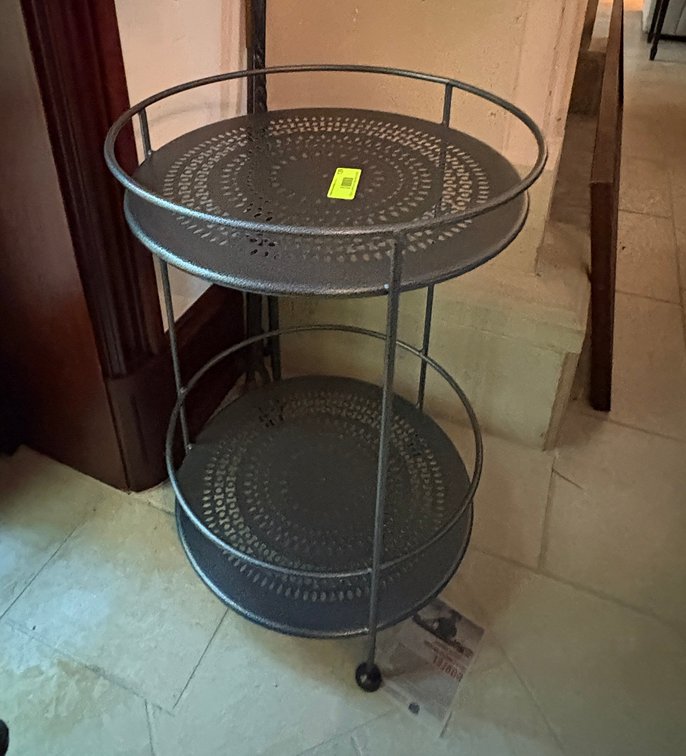 Zone 1-LR- Round Metal Stand
