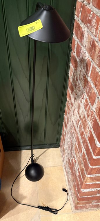 Zone 1-K- Matte Black Floor Lamp