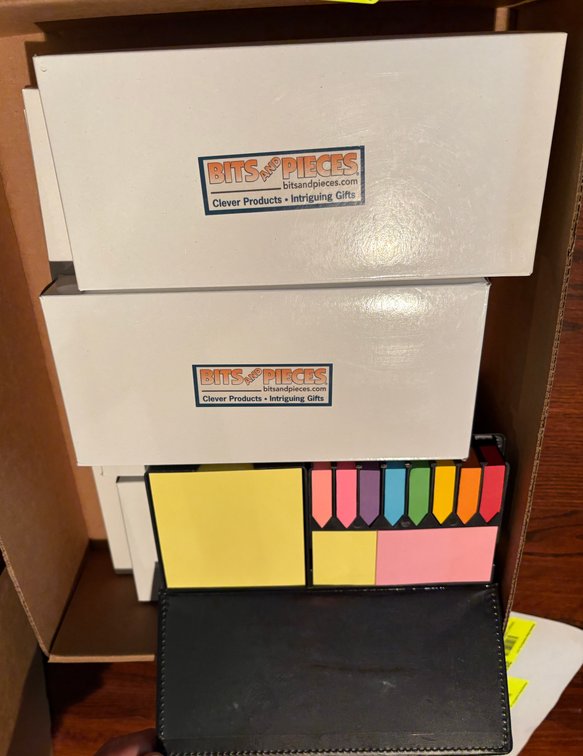 Zone 1-E- Bits & Pieces Sticky Notes & Pads