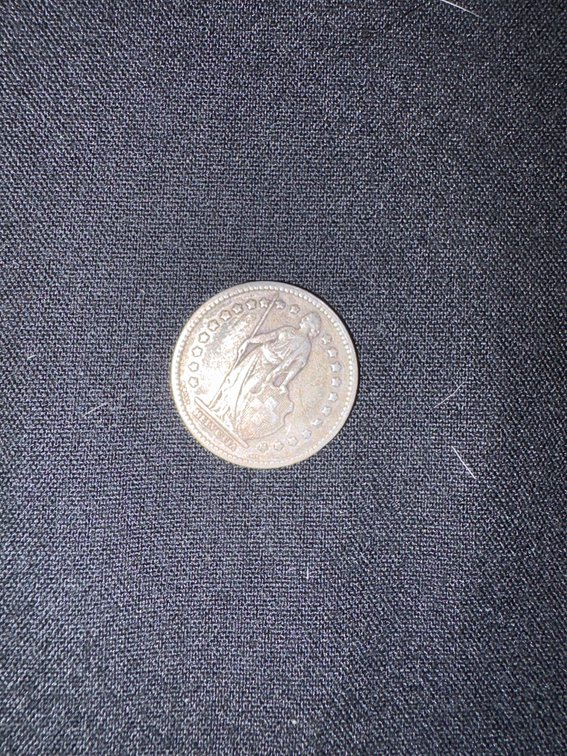 Zone 1-C- Swiss Helvetia Silver Coin