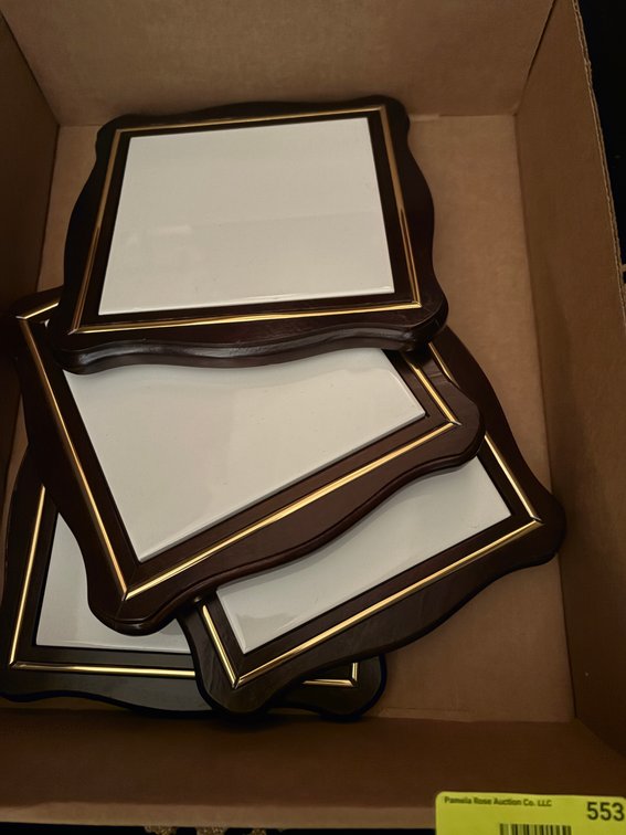 Zone 1-E- Blank Wooden Award Plaques