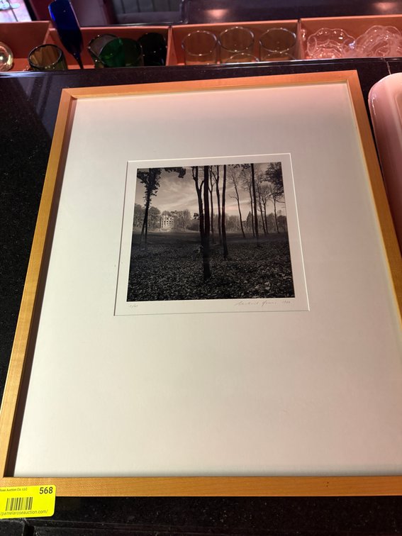 Zone 1-K- Michael Kenna Signed Photograph