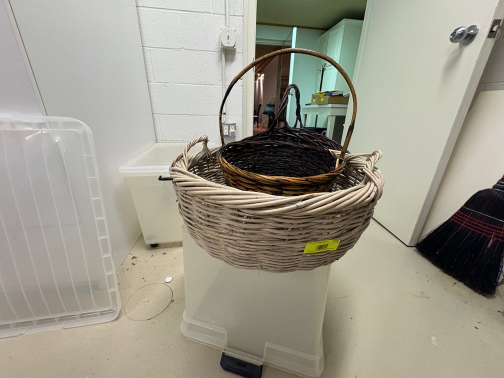 Zone 1-BB- Woven Wicker Baskets