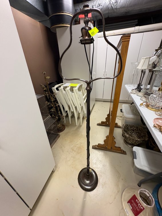 Zone 1-BB- Brass Floor Lamp