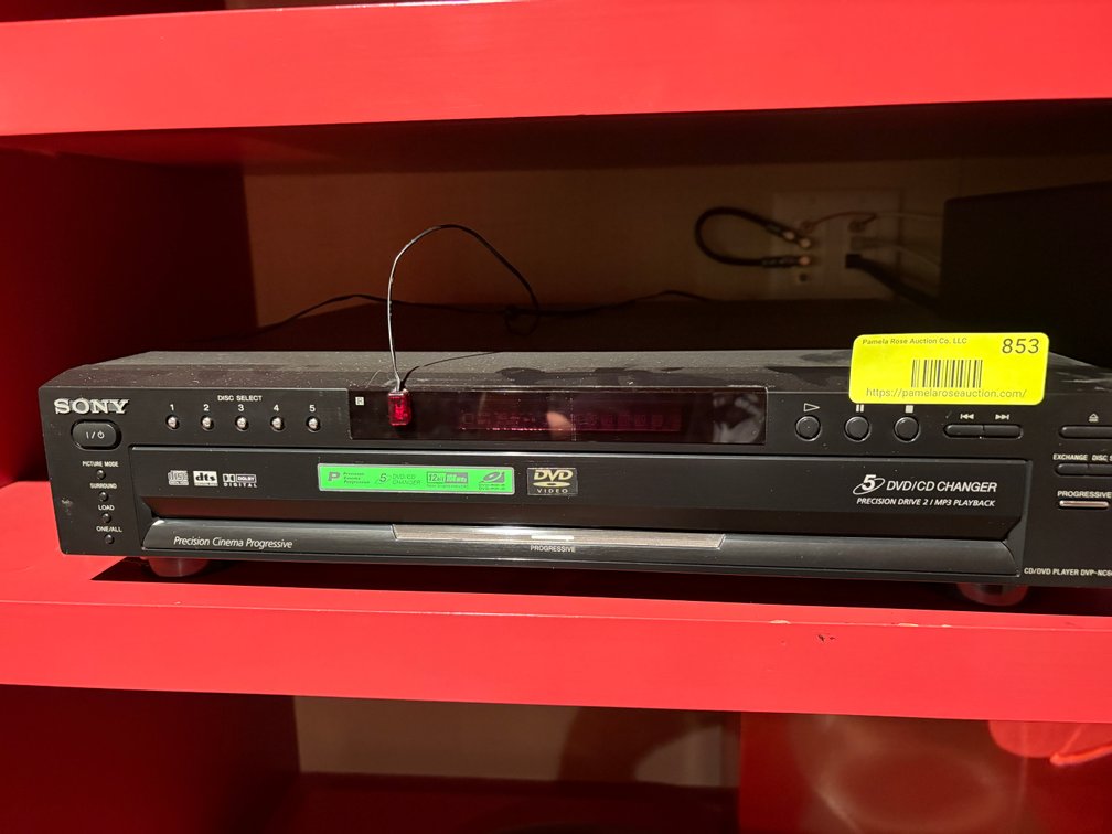 Zone 1-B- Sony 5-Disc DVD/CD Changer