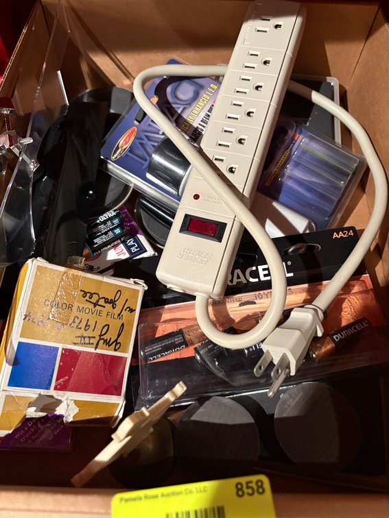 Zone 1-B- Power Strip, Batteries, and More
