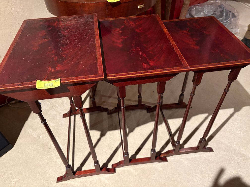 Zone 1-B- Mahogany Side Tables