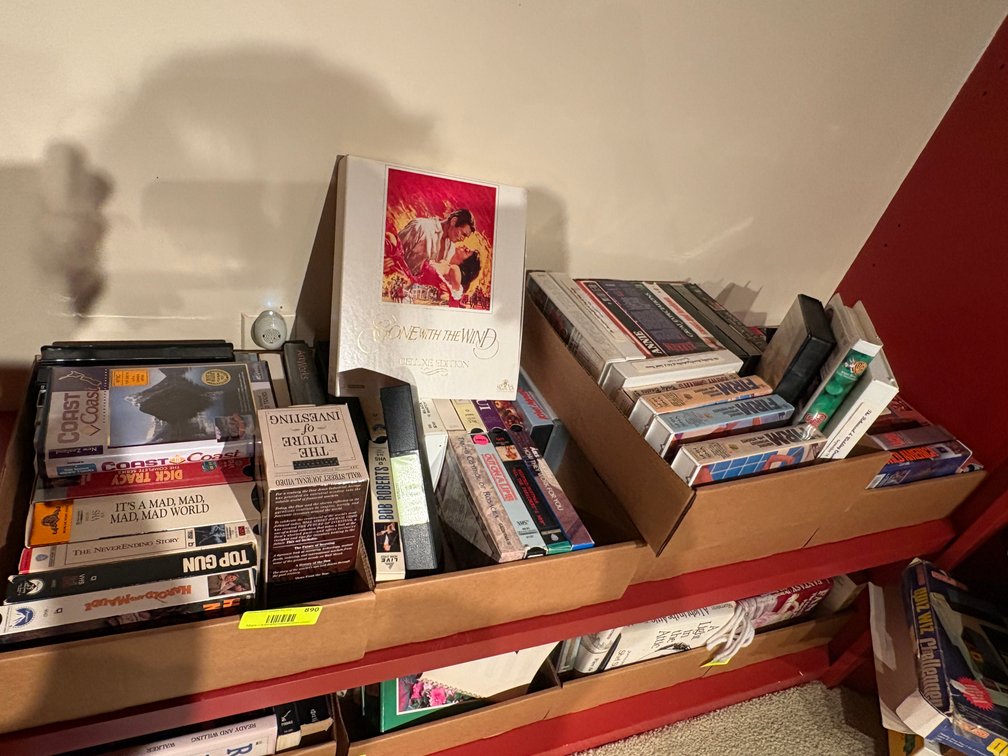 Zone 1-B- Assorted VHS Tapes