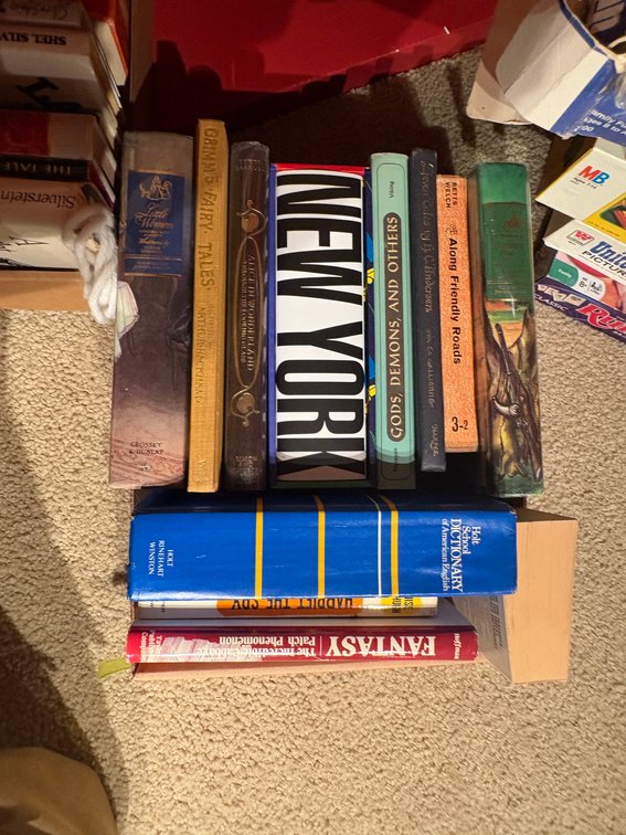 Zone 1-B- Assorted Books