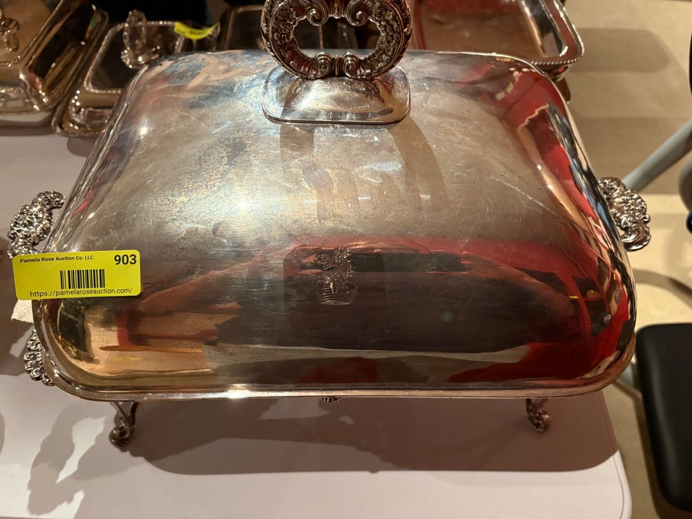 Zone 1-B- Silverplated Chafing Dishes
