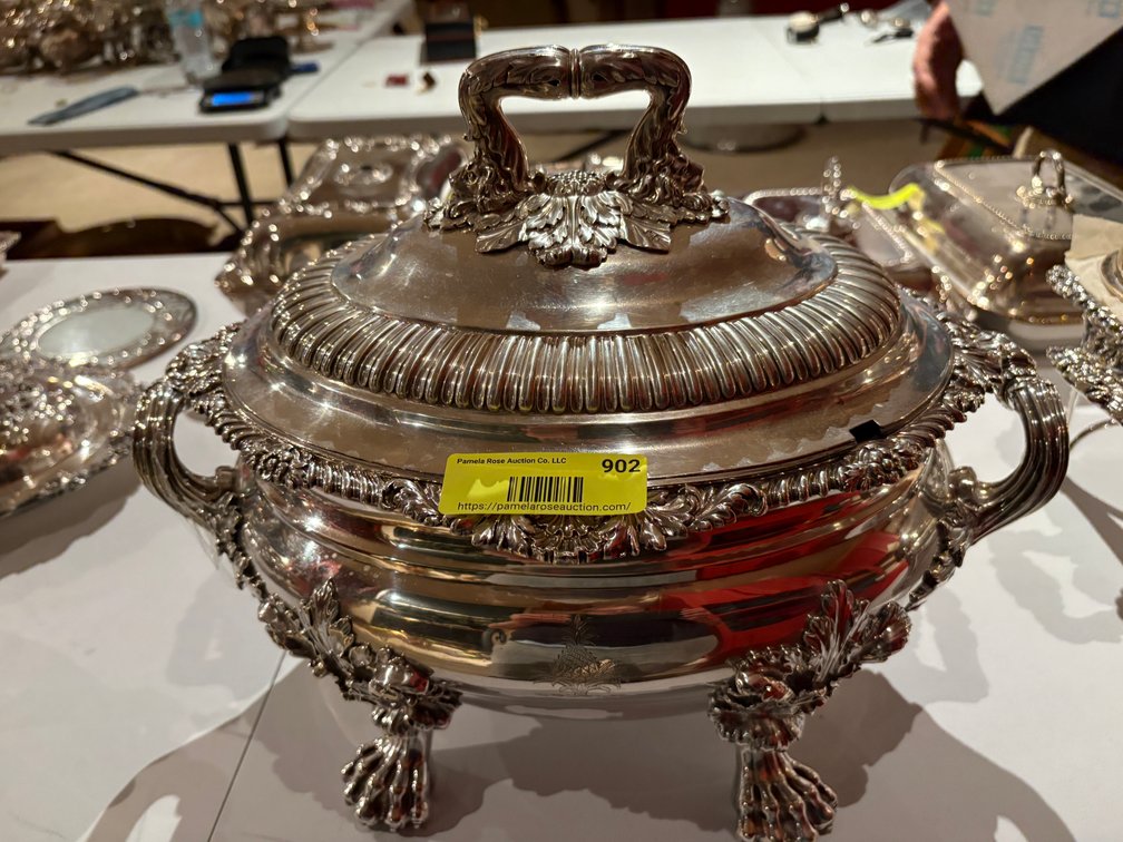 Zone 1-B- Silverplate Tureen