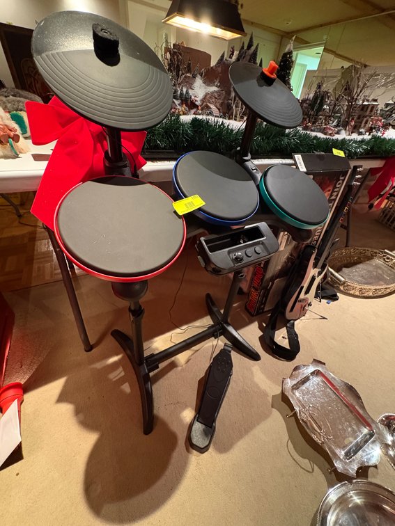 Zone 1-B- Wii Guitar Hero Drums