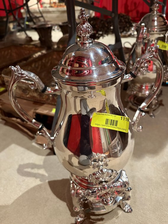 Zone 1-B- Silverplated Beverage Urn